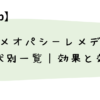 ホメオパシーレメディ症状別一覧｜効果と効能
