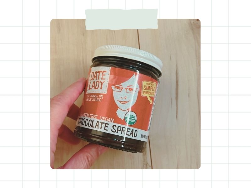 Date Lady（デートレディ）チョコレートスプレッド。砂糖不使用でデーツのやさしい甘さが人気のオーガニックチョコスプレッド