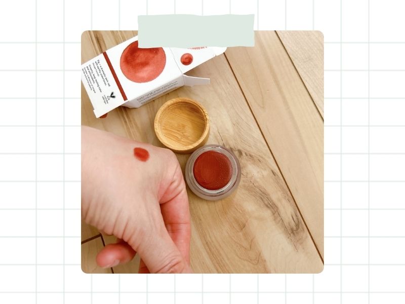 Mad Hippieティント（フィグ）の色味と発色のイメージ